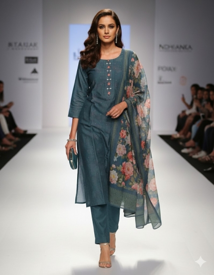 WOMEN KURTHI SET