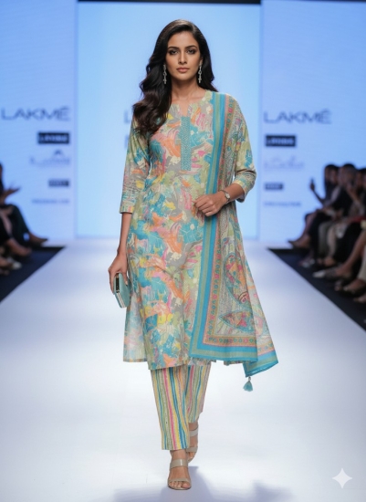 WOMEN KURTHI SET