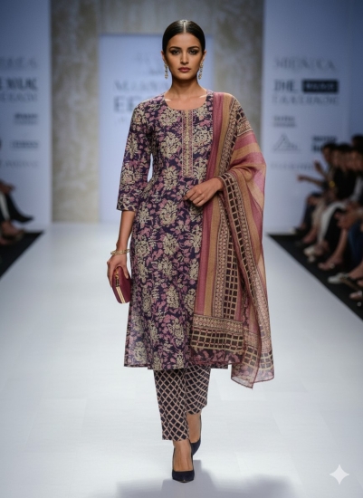 WOMEN KURTHI SET