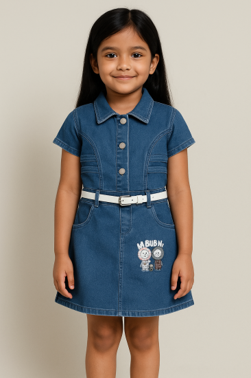 Girls Western Frock