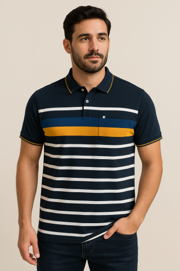 Mens Collar T-shirt