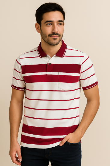 Mens Collar T-shirt