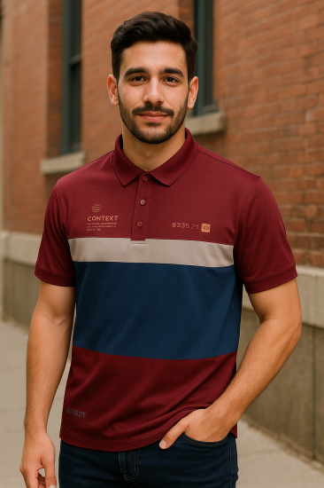 Mens Collar T-shirt
