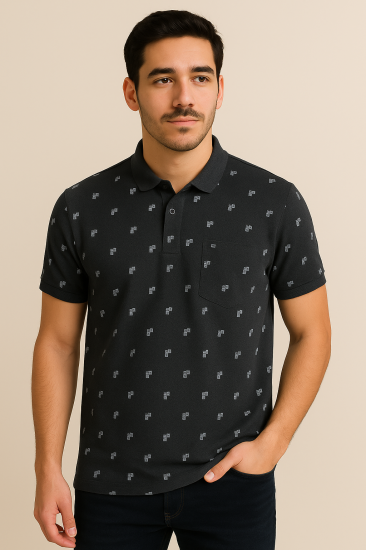 Mens Collar T-shirt