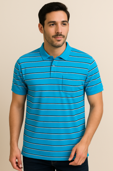 Mens Collar T-shirt