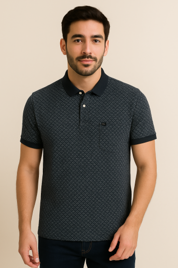Mens Collar T-shirt