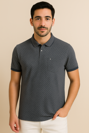 Mens Collar T-shirt