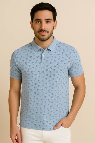 Mens Collar T-shirt