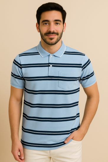 Mens Collar T-shirt