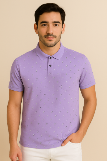 Mens Collar T-shirt