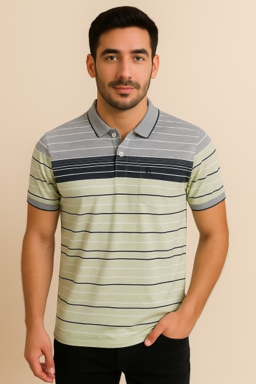 Mens Collar T-shirt