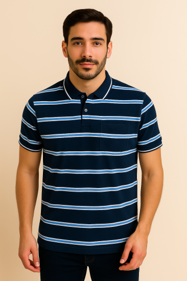 Mens Collar T-shirt