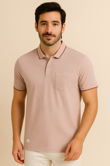 Mens Collar T-shirt