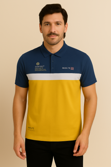 Mens Collar T-shirt