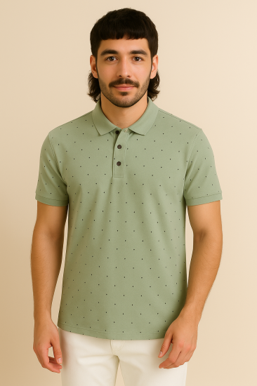 Mens Collar T-shirt