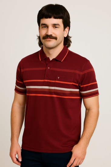 Mens Collar T-shirt