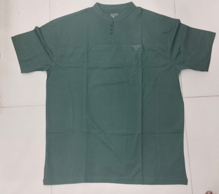 Mens Chinese Collar T-shirt