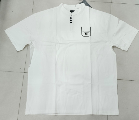Mens Chinese Collar T-shirt