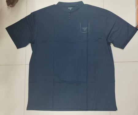 Mens Chinese Collar T-shirt