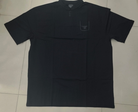 Mens Chinese Collar T-shirt