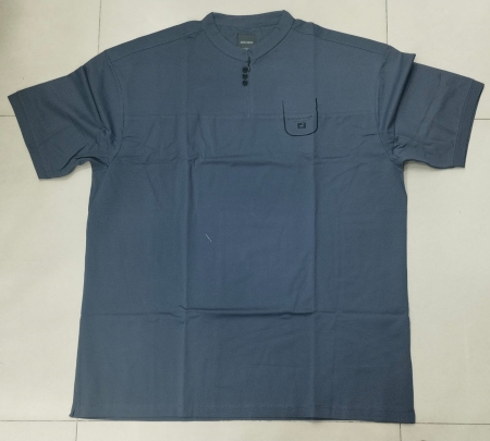 Mens Chinese Collar T-shirt
