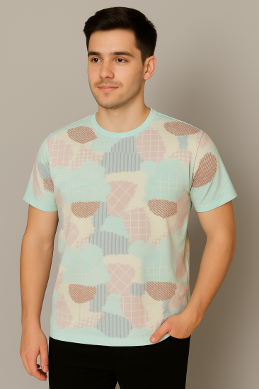 Mens Round Neck T-shirt