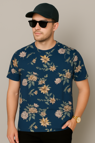 Mens Round Neck T-shirt