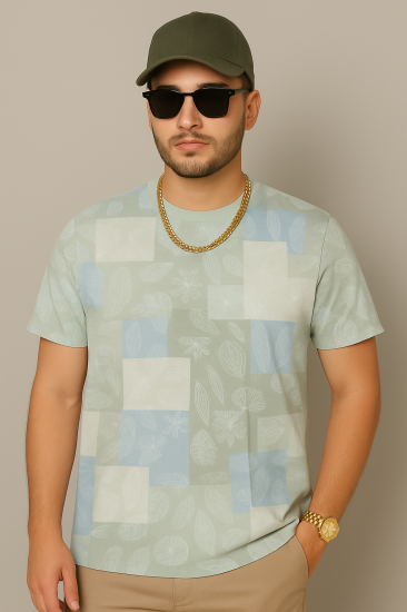 Mens Round Neck T-shirt