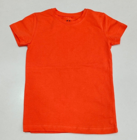 Boys Plain T-shirt - Orange