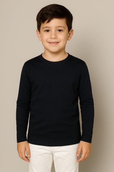 Boys Plain Full hand T-shirt Boys Plain Full hand T-shirt