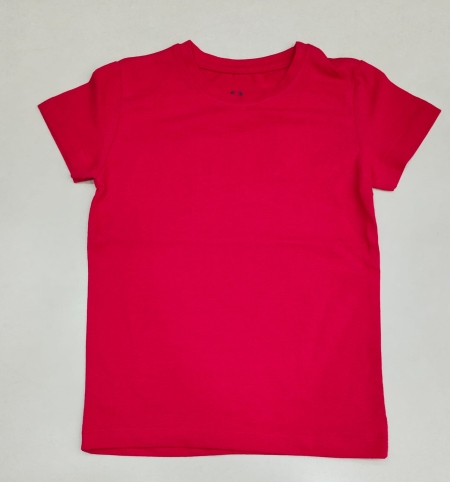 Girls Plain T-shirt - Red