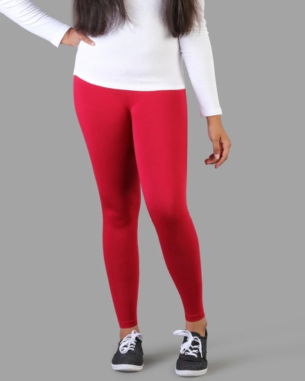 Girls Leggings - Red