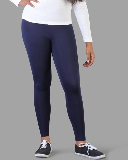 Girls Leggings - Navy Blue