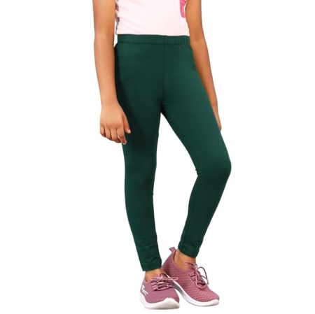 Girls Leggings - Green