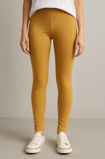 Girls Leggings - Gold
